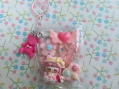 가챠 詰め風ポーチ キーホルダー ハンドメイド デコパーツ キャンディバック