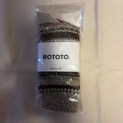 ROTOTO NORDIC PATTERN SOCKS ブラウン