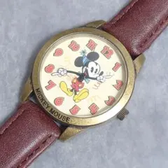 ミッキーマウス クォーツ腕時計