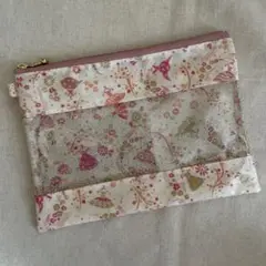 ラミネート　窓付き　フラットポーチ