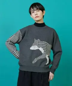 2025秋冬新作 FRAPBOIS/フラボア シルエットニット/size2