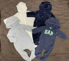 【baby　gap】クマ耳 ロンパース　アウター4点