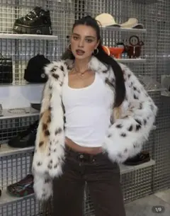 ファーコート shein