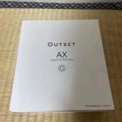 ヴァクシー outset AX eSportsマウス 有線 ブラック