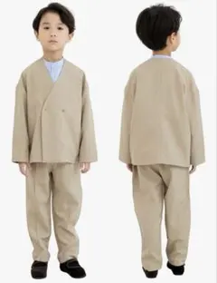 2) [RIO] フォーマルスーツ3点セット 110cm～130cm