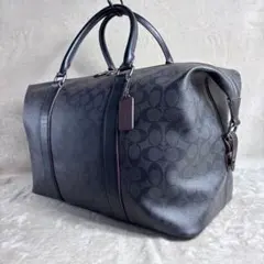 COACH エレリー スモール ダッフル・シグネチャー キャンバス - メルカリ