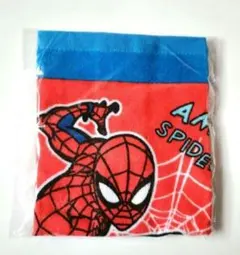 【新品】スパイダーマン タオル　35×35　ハンドタオル　ミニタオル　ハンカチ
