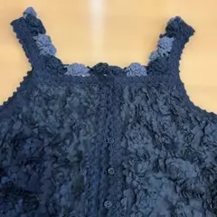 ピンクハウス花モチーフベスト