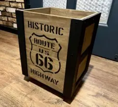 No.974 男前インテリア　ROUTE66 ルート66 ダストボックス
