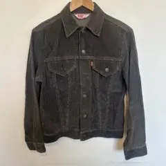 レア 70’s リーバイス 70505 コーデュロイJKT ブラック 黒 38