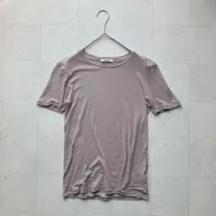 Whim Gazette シアーストレッチプルオーバー グレージュ コットンのサムネイル