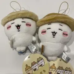 ◎ちいかわ ハチワレ 秋だもん マスコットキーホルダー