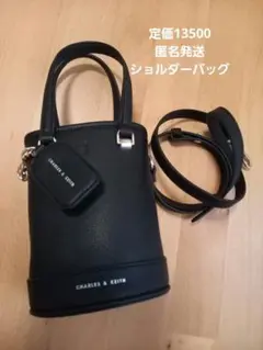 CHARLES & KEITH ショルダーバッグ美品ブラック