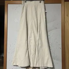 GRL アイボリー フレアロングスカート新品