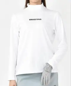 【極美品】ブリーフィング BRIEFING モックネック 長袖 レディース M BRIEFING モックネック レディースS - メルカリ