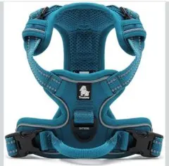 【未使用品】cocomall 犬用ハーネス 犬用胴輪 (S, ロイヤルブルー)のサムネイル