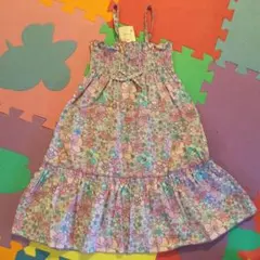 新品未使用タグ付☆マザウェイズ☆ワンピース110cm女の子♪