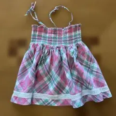 ラルフローレン チェック柄ワンピース