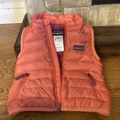 patagonia ダウンベスト 12M オレンジ