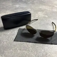 PRADA プラダ サングラス リムレス ハーフリム ゴールド 日本製 