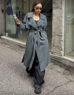 デニム トレンチコート