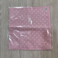 MIKI HOUSE タオルハンカチ ピンク ドット 日本製のサムネイル