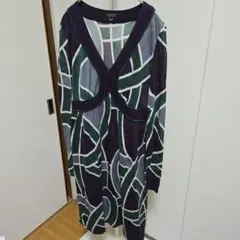 ATSURO TAYAMA アツロウ タヤマ　長袖ひざ丈ワンピース