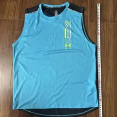 Under Armour トレーニング ノースリーブ 青