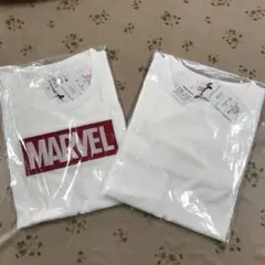 MARVEL    レディース   Lサイズ　TシャツとロンTセット