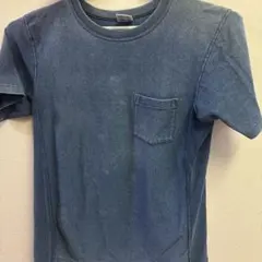 チャンピオン デニムブルー Tシャツ