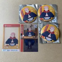 呪術廻戦　神座　KAMUKURA 虎杖悠仁　缶バッジ　特典　クリアカード