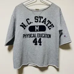 美品チャンピオンChampion N.C. STATE スウェット グレー半袖のサムネイル