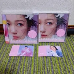 西野カナ Love Again CD 通常版初回仕様2枚 ステッカー4枚セット