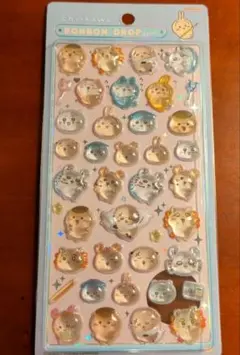 f*☆様 ちいかわ　ボンボンドロップシール　みんな