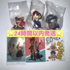 ディズニー Hide&Seek かくれんぼフィギュア ニック ジュディ
