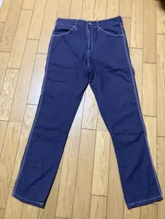 【GLOBAL WORK】グローバルワーク ペインターパンツ 紺 Мサイズ