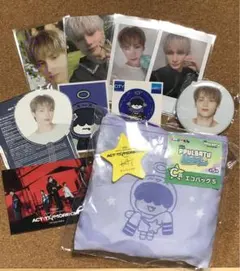 txt プルバトゥ フムニャリン ステッカー　チェキ　トレカ　エコバッグ　星