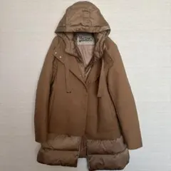 ブラウン ダウンジャケット