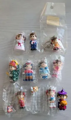 ペコちゃん ポコちゃん ストラップ キーホルダー ミニ 色々 まとめて