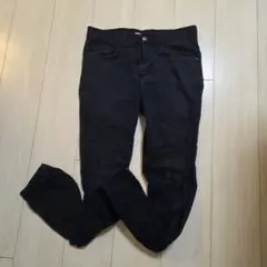 ZARA スリム　パンツ　デニム ジーンズ　ブラック EUR38 USA30