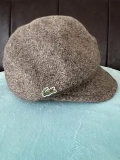 LACOSTE キャスケット ブラウン系