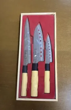 和包丁 3本セット 木製ハンドル - メルカリ