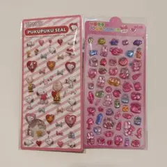 【値下げ】PEANUTS スヌーピー ぷくぷくシール　他1枚