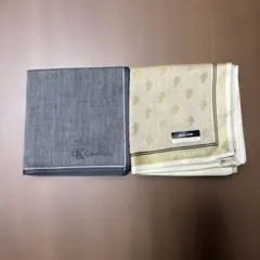 Calvin Klein & Pierre Cardin ハンカチセット