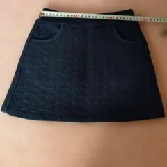 ユニクロキッズ　ミニスカートМ　ネイビー