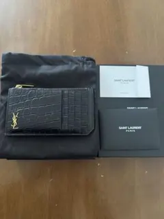 【希少】SAINT LAURENT CASSANDRE CROCOEFFECT