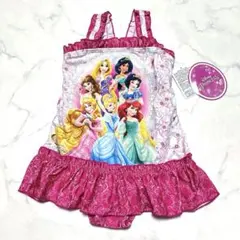 ② 新品未使用　タグ付き　ディズニープリンセス　水着　ワンピース　スイムウェア