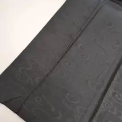 逸品 単衣 無地付下げ トールサイズ 流水 三つ紋 着物 正絹 A-0140