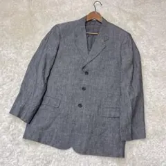【美品】papas パパス　リネンジャケット リネン100%のサムネイル
