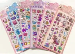 【匿名発送】おしりシール　6枚セット　おすそ分け　ホログラム　ぷっくり　3D